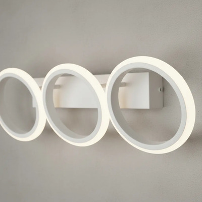 Aplique De Pared Moderno Blaze Led 21w Blanco Cálido Blanco