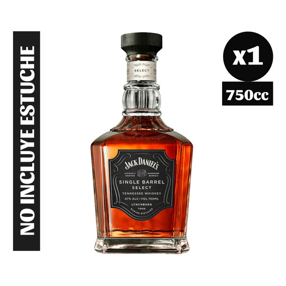 Whisky Bourbon Jack Daniel's Single Barrel Select Estados Unidos botella 750 mL
