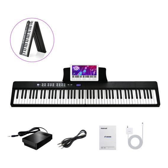 Teclado Musical Economico Electronico 88 Piano Para Niños