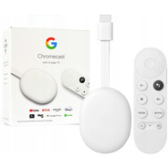 Chromecast 4 Com Controle Remoto 8gb Google Tv 4k Hdr10+