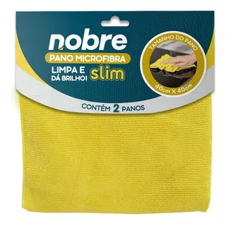 Pano Para Limpeza Nobre Amarelo Escuro