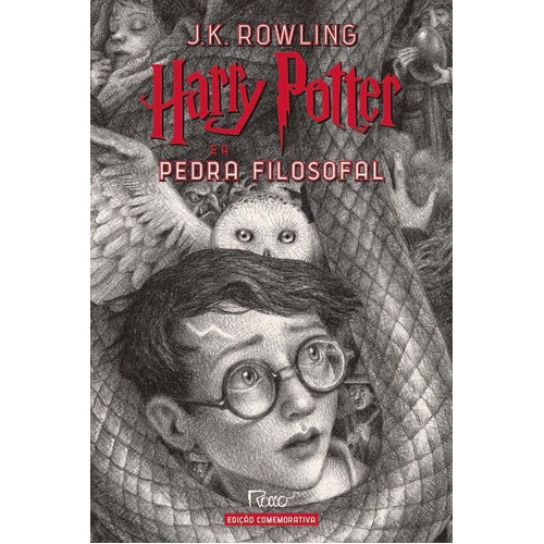 Harry Potter E A Pedra Filosofal (capa Dura)  Edição Comemorativa Dos 20 Anos Da Coleção Hp, De Rowling, J. K.., Vol. S/n. Editorial Rocco, Tapa Dura En Portugués, 9999