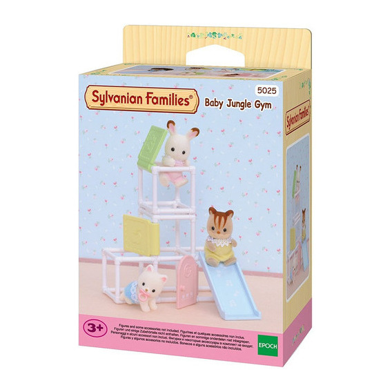 Sylvanian Families Gimnasio Bebé Tobogán Accesorios Juguete