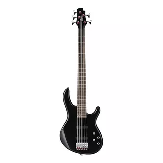 Bajo Cort Action Bass V Plus Electrico 5 Cuerdas Negro