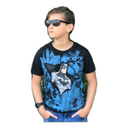 Kit 3 Camiseta Infantil Juvenil Menino Personagens Herois 