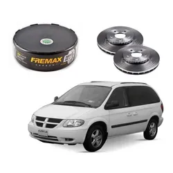  Disco Freio Dianteiro Grand Caravan 3.8 Aro 14 1998 A 2001