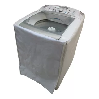 Capa Máquina Lavar Electrolux 11 A 17 Kg Ziper - Branca