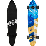 Longboard Skateboard De 111 Cm, 7 Capas De Bambú Artes...