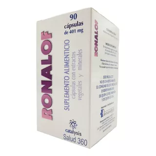 Ronalof Suplemento Capsulas Dermaceutical Sabor 401gr