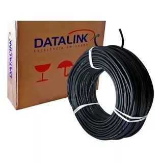 Cabo Datalink Microfone Balanceado Dmx Rolo Com 50 Metros