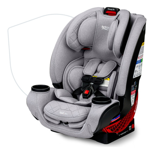 Autoasiento Britax Clicktight One4life Diamond Quilted Grayp Color Gris Diamond Quil Ted G