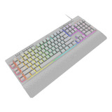 Teclado Gamer Mecanico Redragon Shiva White K512w-rgb