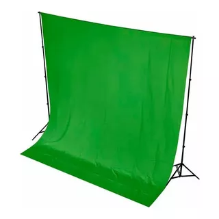 Tela Fondos Estudio Fotográfico 3x6m Verde Croma -  Urufoto