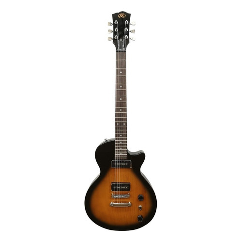 Guitarra eléctrica SX EE Series EE3J les paul de tilo 2000 vintage sunburst brillante con diapasón de palo de rosa