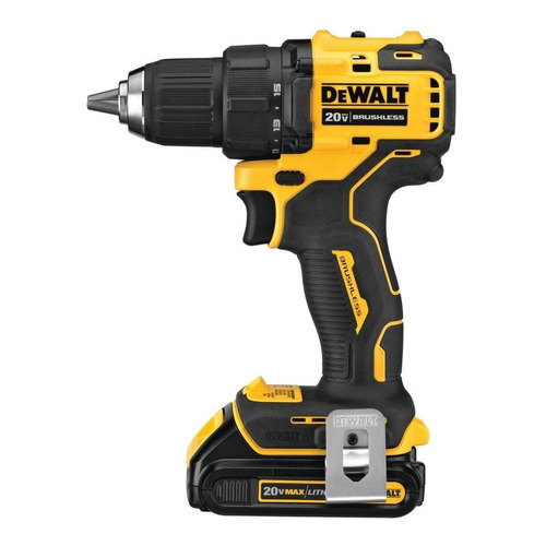 Taladro atornillador inalámbrico de 1.2" DeWalt DCD708C2 20V + accesorio con bolso