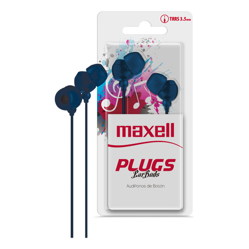 Audifonos IN-225 Maxell Plugs Ear Buds TRS 3.5mm In-ear