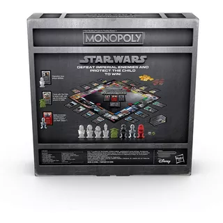 Juego Mesa Monopoly: Star Wars El Mandalorian F1276 Hasbro