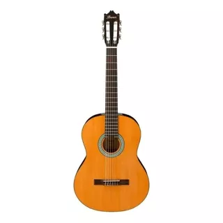 Guitarra Clásica Ibanez Classical Ga3 Para Diestros Amber High Gloss Brillante