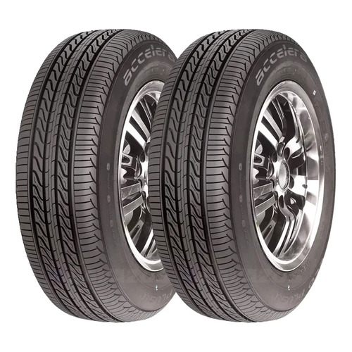 Kit de 2 llantas Accelera Eco Plush P 205/65R15 94-670kg