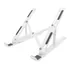 Soporte ajustable para notebooks y netbooks con 10 posiciones Genérica Soporte Genérico Blanco