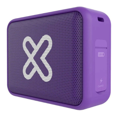 Parlante Klip Xtreme Nitro Kbs-025 Tws Bluetooth Morado