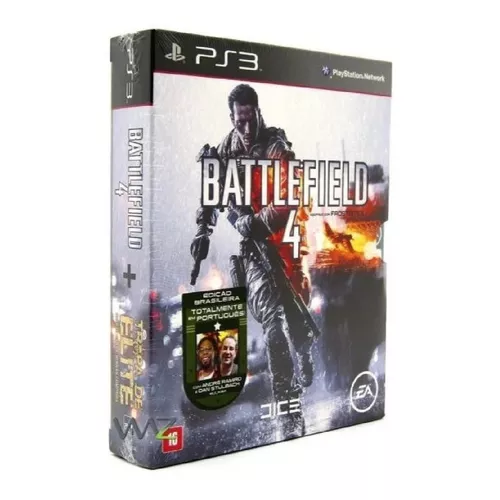 Battlefield 4 para PS3 com Blu-Ray Tropa de Elite - WB Games