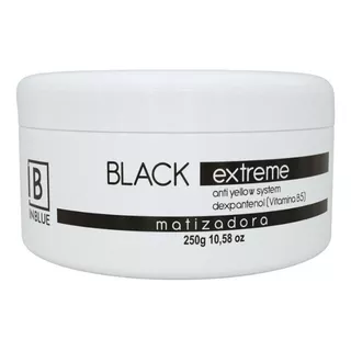 Máscara Matizadora Black Extreme Inblue 250g Cabelos Loiros