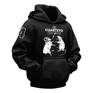 Buzo Hoddie Capota Cerrado El Cuarteto De Nos 02 