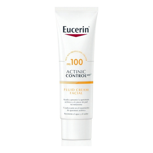 Eucerin actinic control md  crema protector solar 100 fps 80 ml