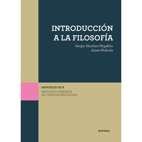 Introduccion A La Filosofia (iscr) - Sergio Sanchez-migal...