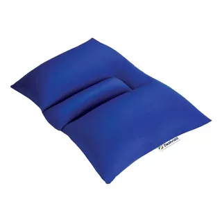 Almohada Dormir Antironquido Antiapnea Color Azul