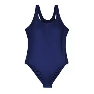 Traje De Baño Deportivo Clásico Azul Marino