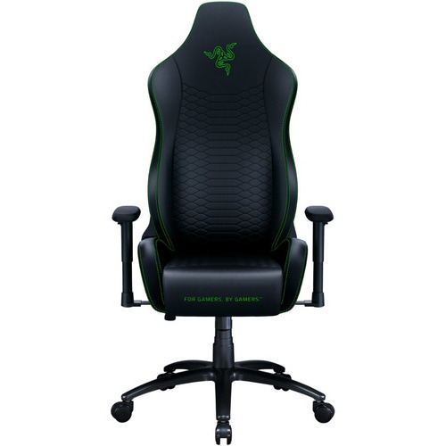 Silla Gamer Ergonómica Razer Iskur X Negro Cuero Sintético * Color Negro Material Del Tapizado Cuero Sintético