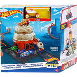 Hot Wheels City Pista De Coches Con Lanzador Surtido Armable