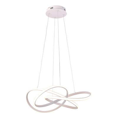 Colgante Led Moderno Blanco L9655b Alta Potencia Mks 