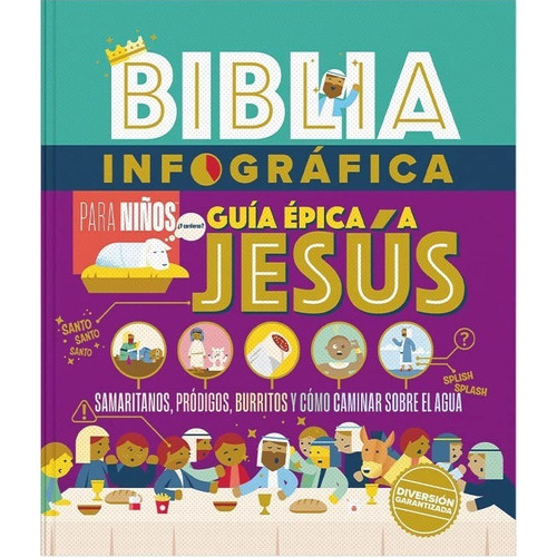 Biblia Infográfica Guía Épica A Jesús, De Brian Hurst Ilustrador., Vol. 3. Editorial Portavoz, Tapa Dura En Español, 2023