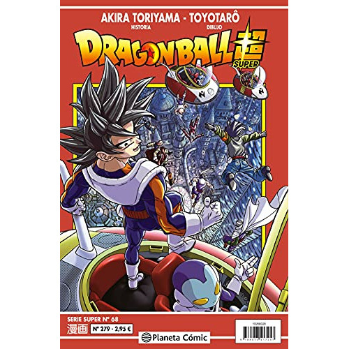 dragon ball serie roja nº 279 -manga shonen-, de Akira Toriyama. Editorial Planeta Cómic, tapa blanda en español, 2021