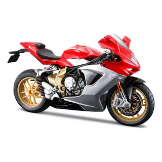 Mv Agusta F3 Serie Oro 2012 Motocicleta Maisto Escala 1/12