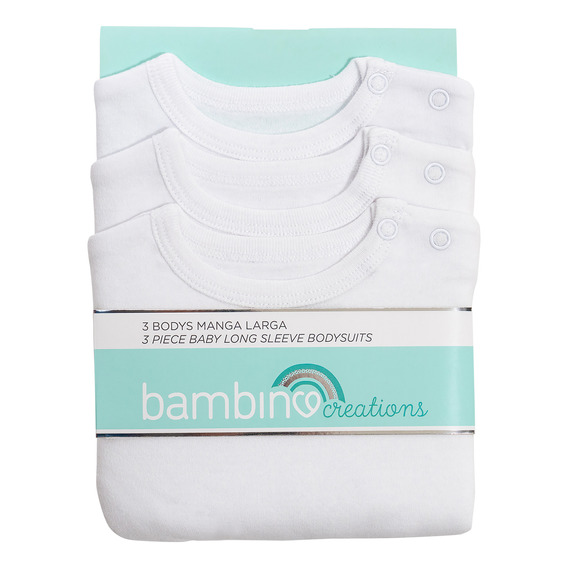 3 Pack Body Blanco Unisex