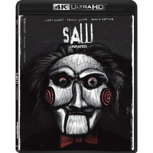 Saw El Juego Del Miedo Pelicula 4k Ultra Hd + Blu-ray