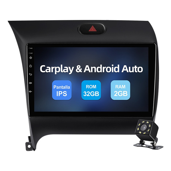 Carplay Estéreo 2+32gb Para Kia K3 Cerato Forte 2013-2017