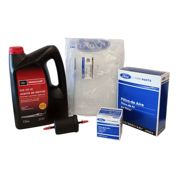 Kit Aceite Y 4 Filtros Motor 1.5l Dragon Ford Ecosport