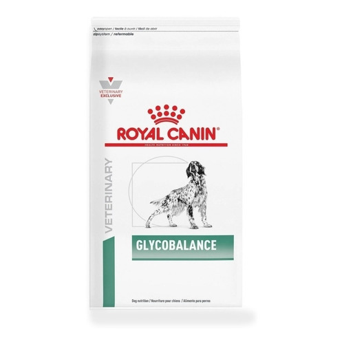 Alimento Royal Canin Veterinary Diet Canine Glycobalance para perro adulto todos los tamaños sabor mix en bolsa de 17.6lb