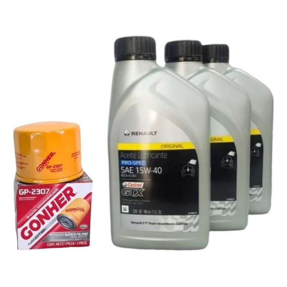 Kit Cambio De Aceite Renault Kwid 1.0 2019 2020 2021  Origin