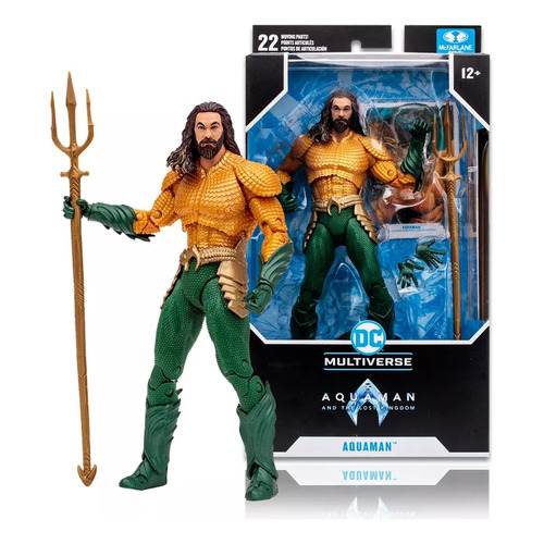 Sm Mcfarlane Figura 7 Aquaman (traje Héroe)(aquaman 2)