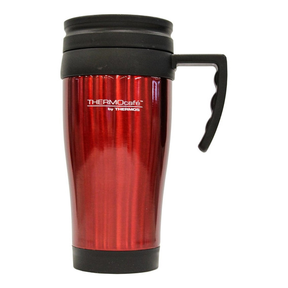 Mug Thermos Acero Inoxidable 420 Ml Rojo