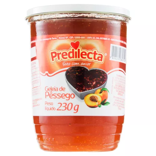 Geleia de Pêssego QUALITÁ Vidro 230g