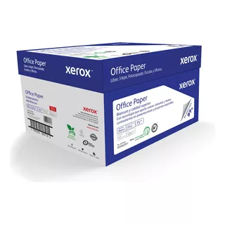 Hojas T/oficio Xerox Azul Caja Con 10 Paquetes 