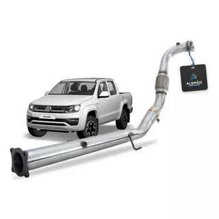 Downpipe Amarok V6 2021 2022 Dpf Turbo Diesel Aço 3 Pol