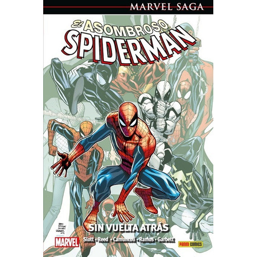 Marvel Saga. El Asombroso Spiderman 37, De Humberto Ramos, Dan Slott, Giuseppe Camuncoli. Editorial Panini En Español